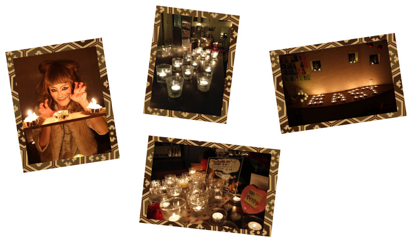 キャンドルナイト画像