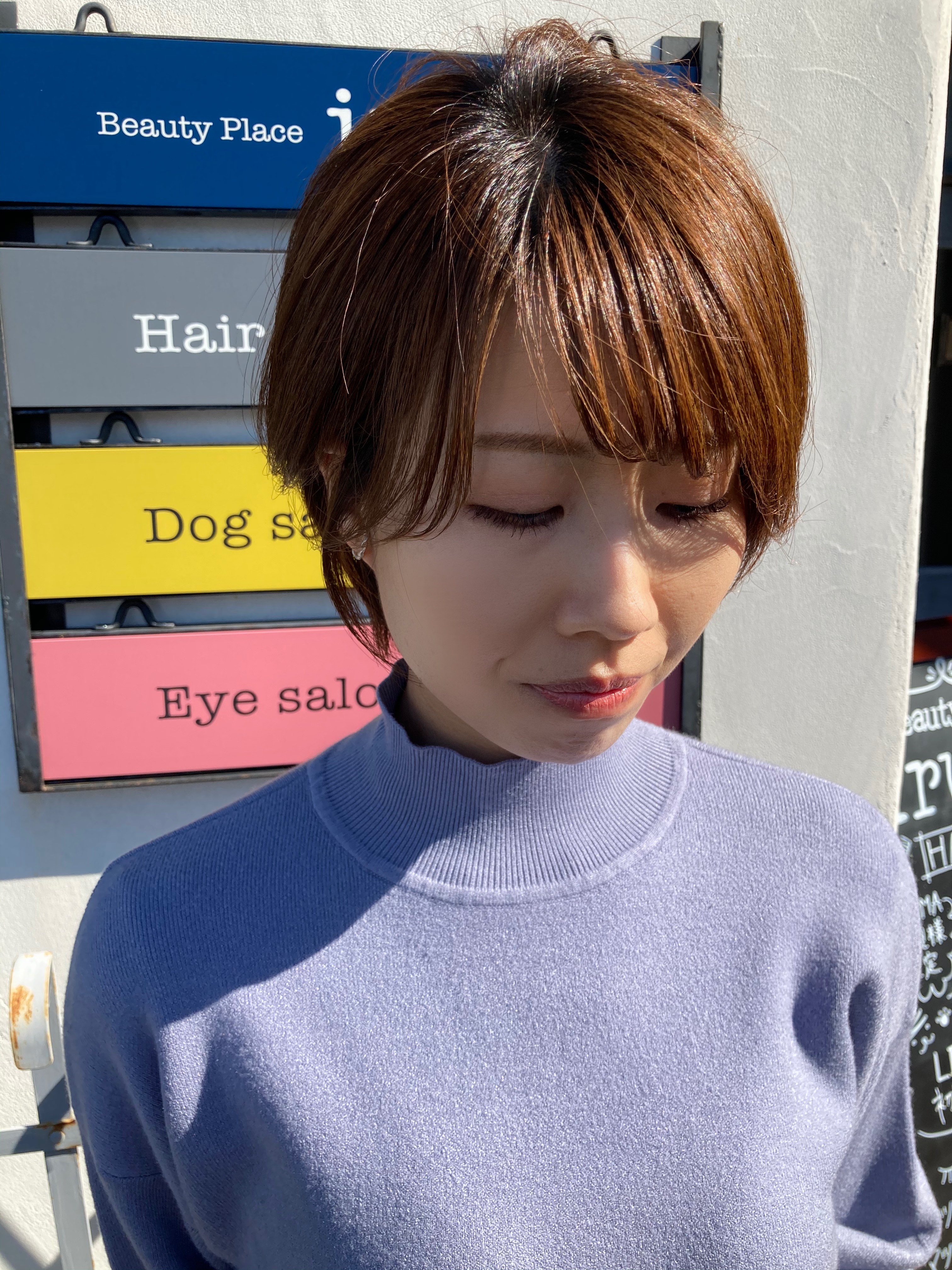 丸みとくびれの可愛いショート