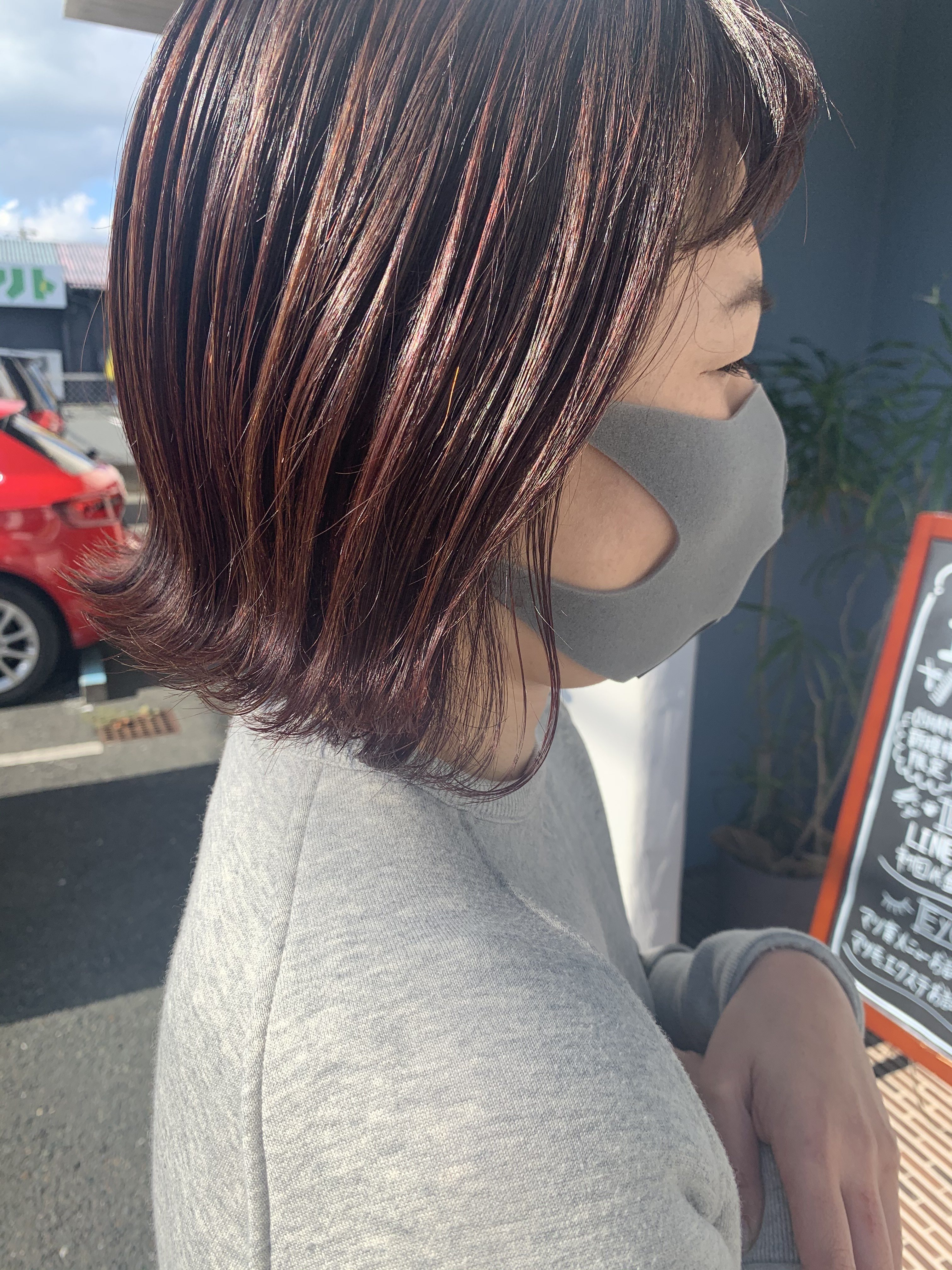 エアリー外はねボブ